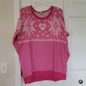 Victoria's Secret PINK Snowflake Sweater